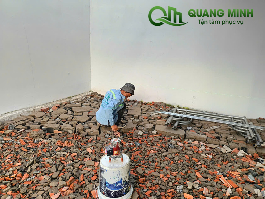 Giữ lại sàn cũ để tiết kiệm chi phí