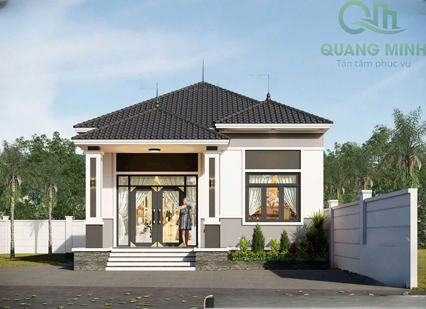 Thiết kế nhà mái Nhật 