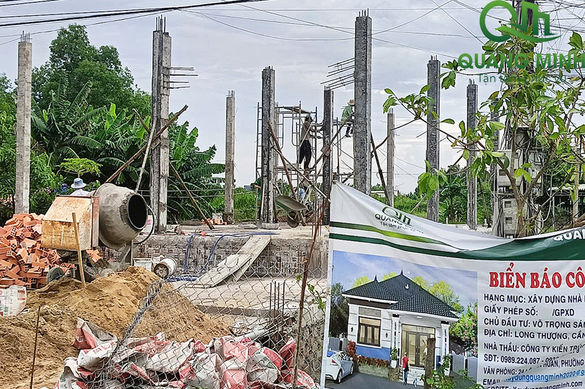 Xây nhà trọn gói uy tín tại Long An