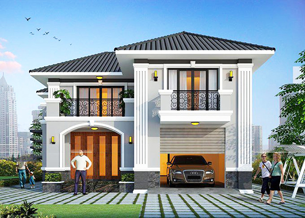 Danh sách 10 mẫu thiết kế nhà 3 tầng có gara ô tô xứng đáng 10 điểm  TIN906068 - Kiến trúc Angcovat