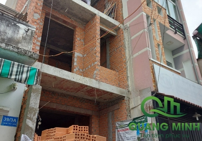 Thi công nhà ở trọn gói – nhà Chú Lộc Quận Tân Phú